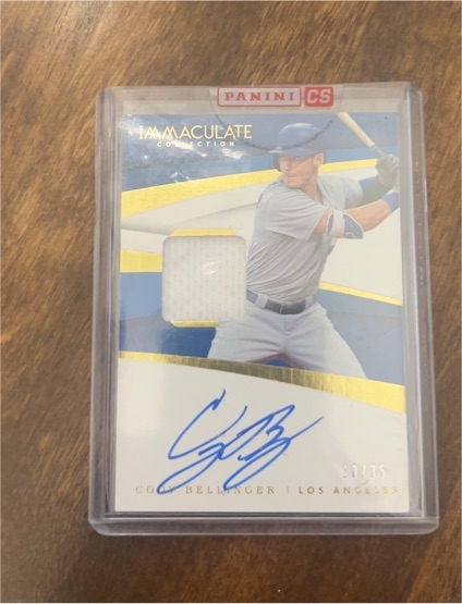 2017 Panini Immaculate Collection #CS Cody Bellinger — front