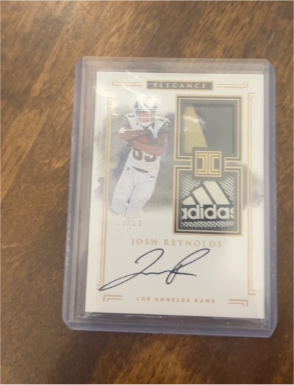 2017 Panini Impeccable Elegance Josh Reynolds — front