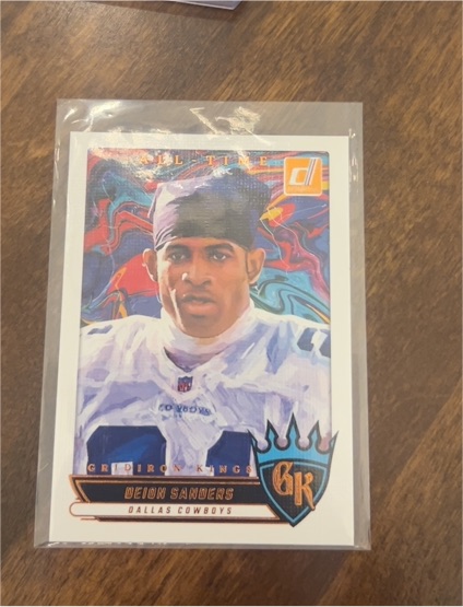 2025 Donruss Gridiron Kings #Deion Sanders — front