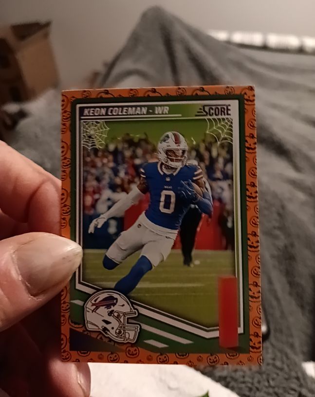 2025 Panini Score-A-Treat #4 Keon Coleman — front