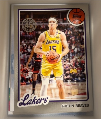 2025-26 Topps 45th Anniversary #80BK-6 Austin Reaves — front