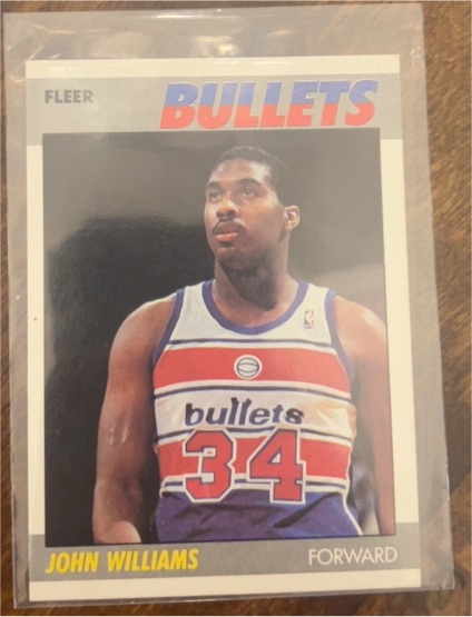 1987 Fleer #122 John Williams — front