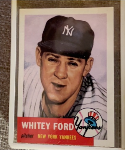 1991 Topps Archives 1953 #207 Whitey Ford — front