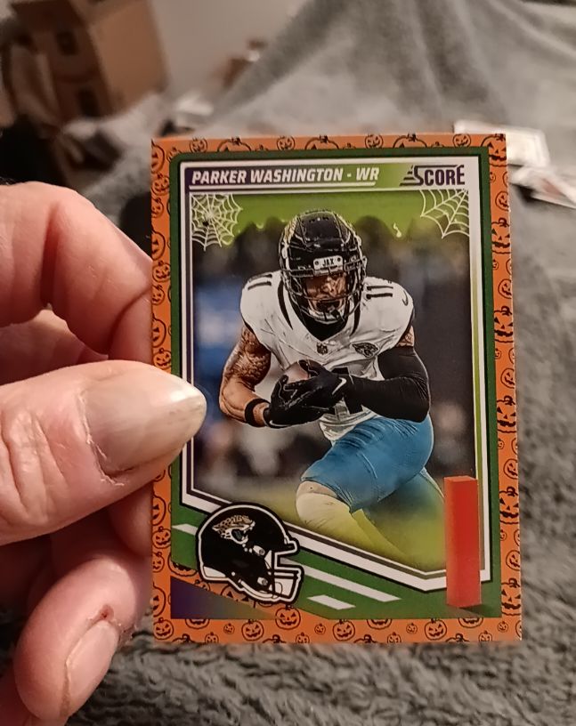 2025 Panini Score-A-Treat #80 Parker Washington — front