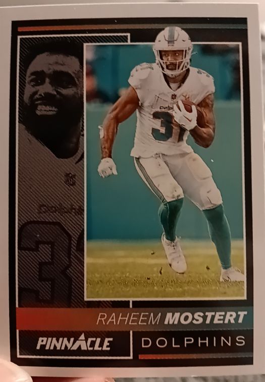 2024 Panini Pinnacle Encore #123 Raheem Mostert — front