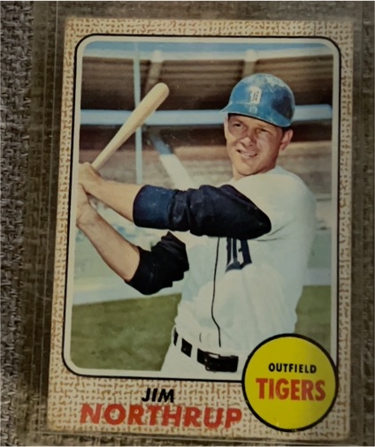 1968 Topps #78 Jim Northrup — front