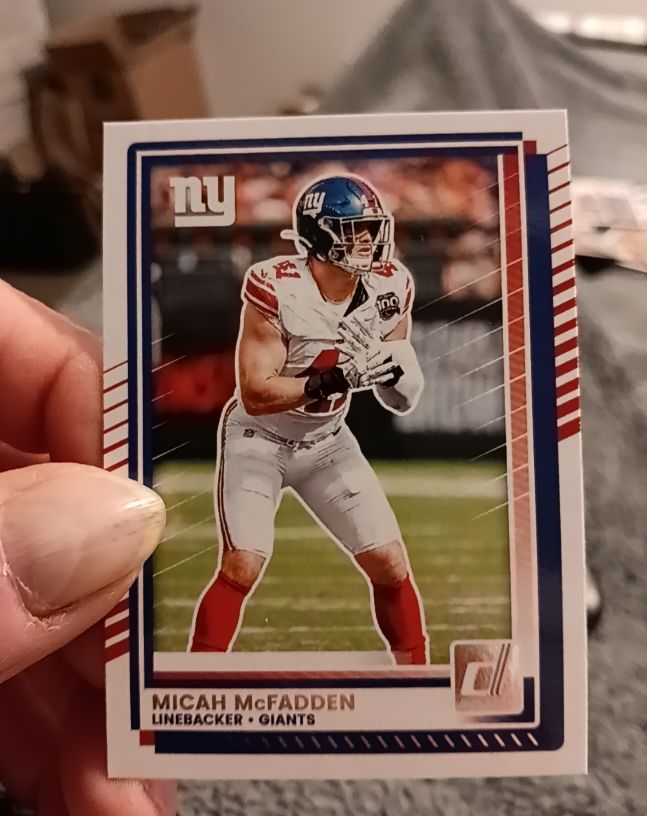 2025 Panini Donruss #55 Micah McFadden — front
