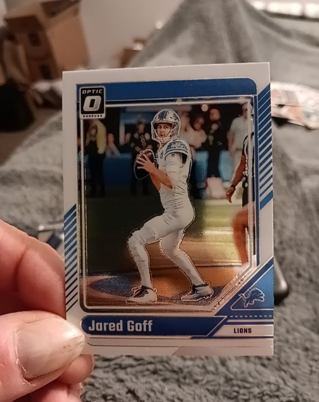2024 Panini Donruss Optic #63 Jared Goff — front