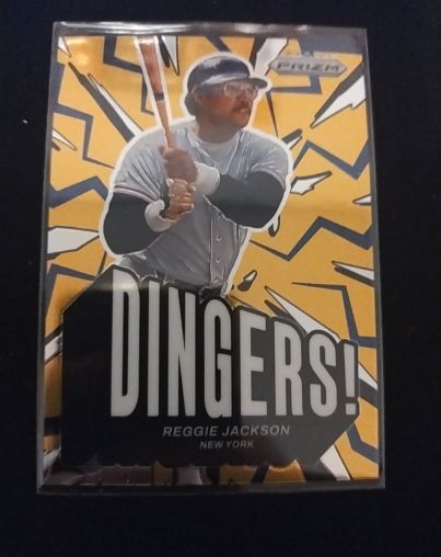 2025 Panini Prizm #24 Reggie Jackson Dingers! — front