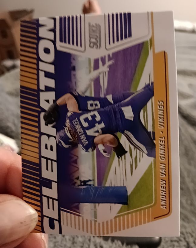 2025 Score Celebration #8 Andrew Van Ginkel — front