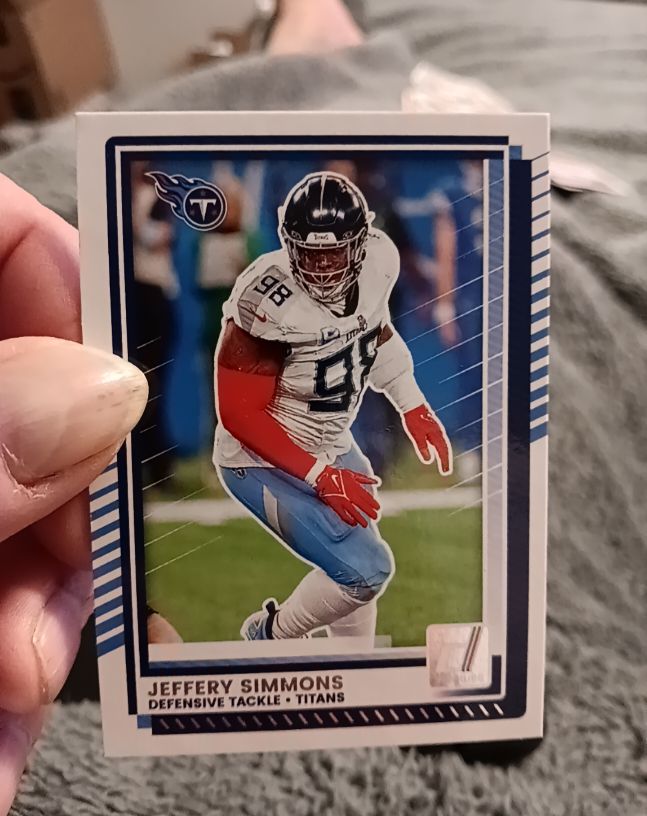 2025 Panini Donruss #1 Jeffery Simmons — front