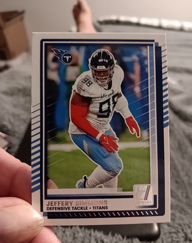 2025 Panini Donruss #52 Jeffery Simmons — front