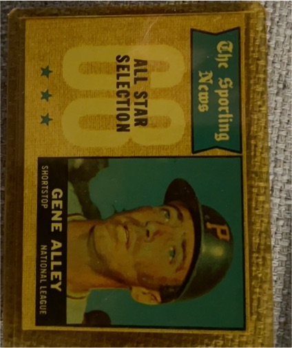 1968 Topps #368 Gene Alley — front