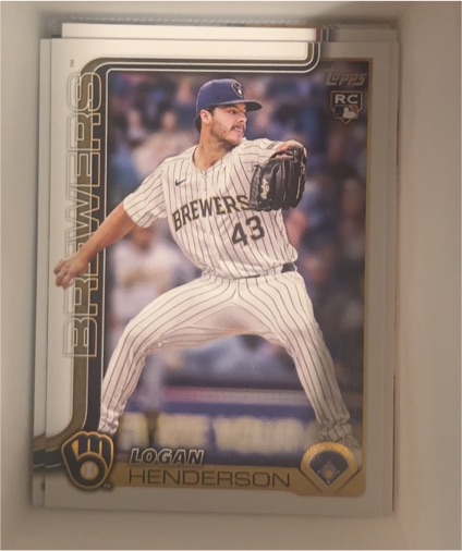 2025 Topps Update #US137 Logan Henderson — front