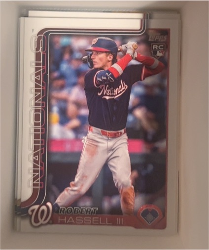 2025 Topps Update #US109 Robert Hassell III — front