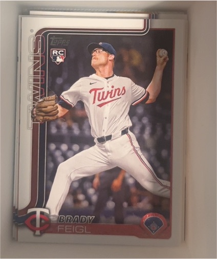 2025 Topps Update #US333 Brady Feigl — front