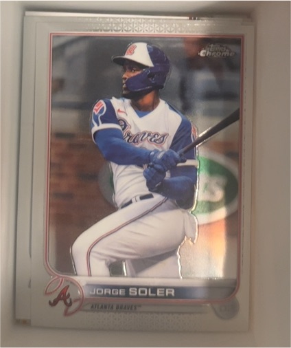 2022 Topps Chrome #189 Jorge Soler — front