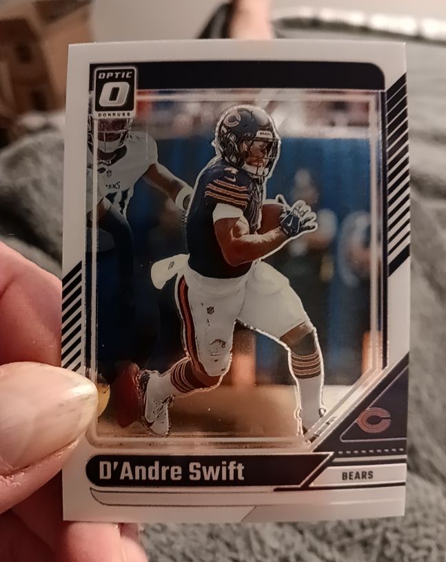 2024 Panini Donruss Optic #34 D'Andre Swift — front