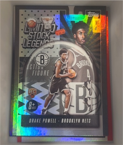 2025-26 Topps Basketball #LST-22 Drake Powell Limited Stock Legends — front