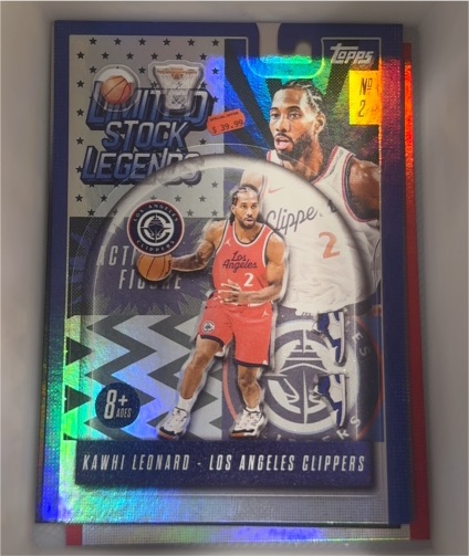 2025-26 Topps #LST-38 Kawhi Leonard Limited Stock Legends — front