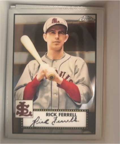 2021 Topps Chrome Platinum Anniversary #637 Rick Ferrell — front