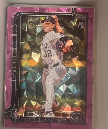 2025 Topps Update #US151 Chase Dollander — front