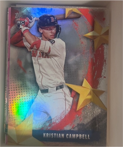2025 Topps Update #SMLB-62 Kristian Campbell RC Stars of MLB Red Sox — front