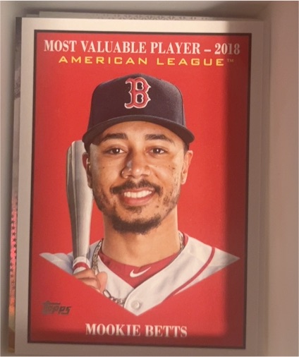 2025 Topps Update #MV-11 Mookie Betts Most Valuable Player — front