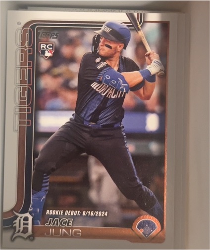 2025 Topps Update #US93 Jace Jung — front