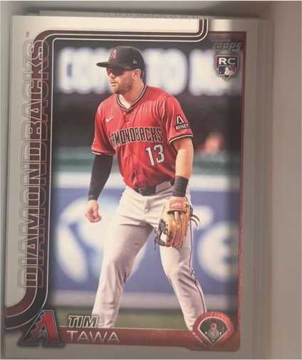 2025 Topps Update #US287 Tim Tawa — front