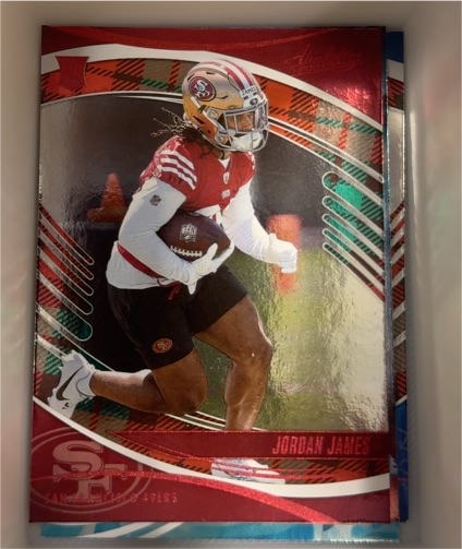 2025 Panini Absolute #144 Jordan James — front