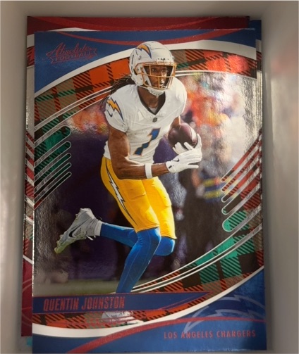 2025 Panini Absolute #32 Quentin Johnston — front