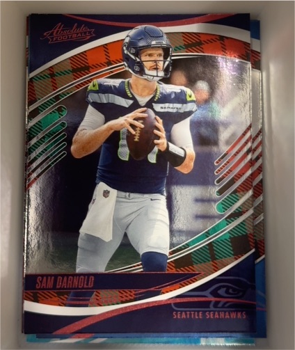 2025 Panini Absolute #8 Sam Darnold — front