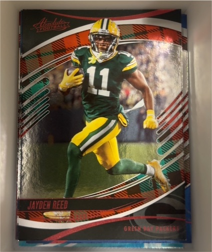 2025 Panini Absolute #26 Jayden Reed — front