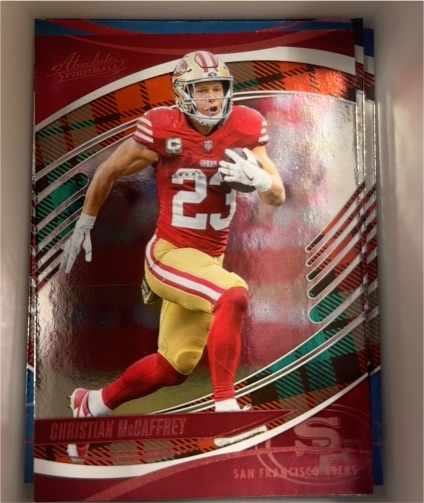 2025 Panini Absolute #49 Christian McCaffrey — front