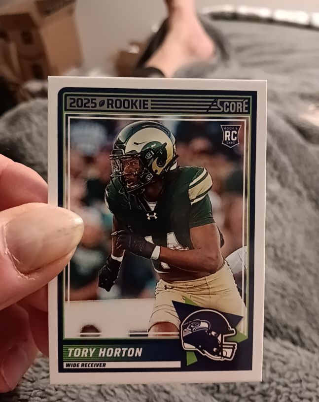 2025 Panini Score #58 Tory Horton — front