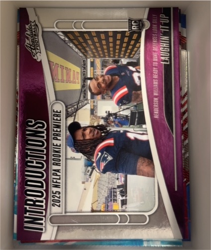 2025 Panini Absolute Introductions #I-THN TreVeyon Henderson & Kyle Williams — front