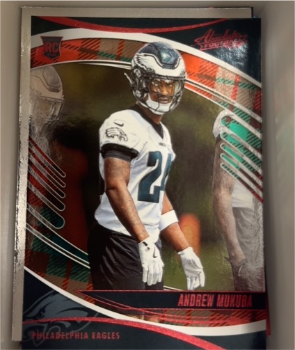 2025 Panini Absolute #103 Andrew Mukuba — front