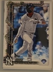 2025 Topps Holiday #H176 Jazz Chisholm Jr. — front