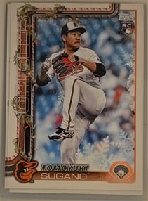 2025 Topps Holiday #H137 Tomoyuki Sugano — front