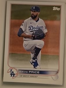 2022 Topps #40 David Price — front