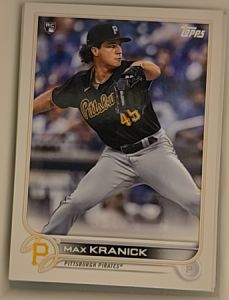 2022 Topps #325 Max Kranick — front