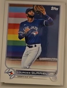 2022 Topps Series 1 #54 Lourdes Gurriel Jr. — front