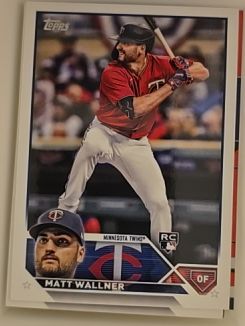 2023 Topps #448 Matt Wallner — front