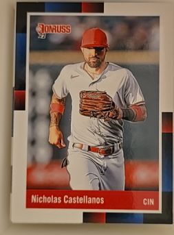 2022 Donruss #231 Nicholas Castellanos Cincinnati Reds — front