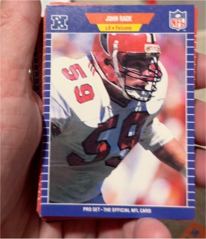 1989 Pro Set #13 John Rade — front
