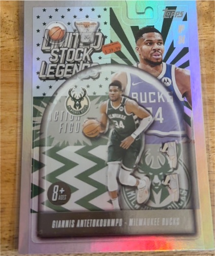 2025 Topps Limited Stock Legends #LST-48 Giannis Antetokounmpo — front