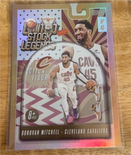 2025-26 Topps Limited Stock Legends #LST-44 Donovan Mitchell — front