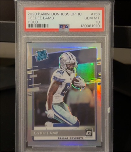 2020 Panini Donruss Optic #156 CeeDee Lamb — front