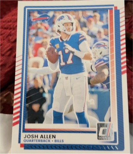 2025 Panini Donruss #91 Josh Allen — front